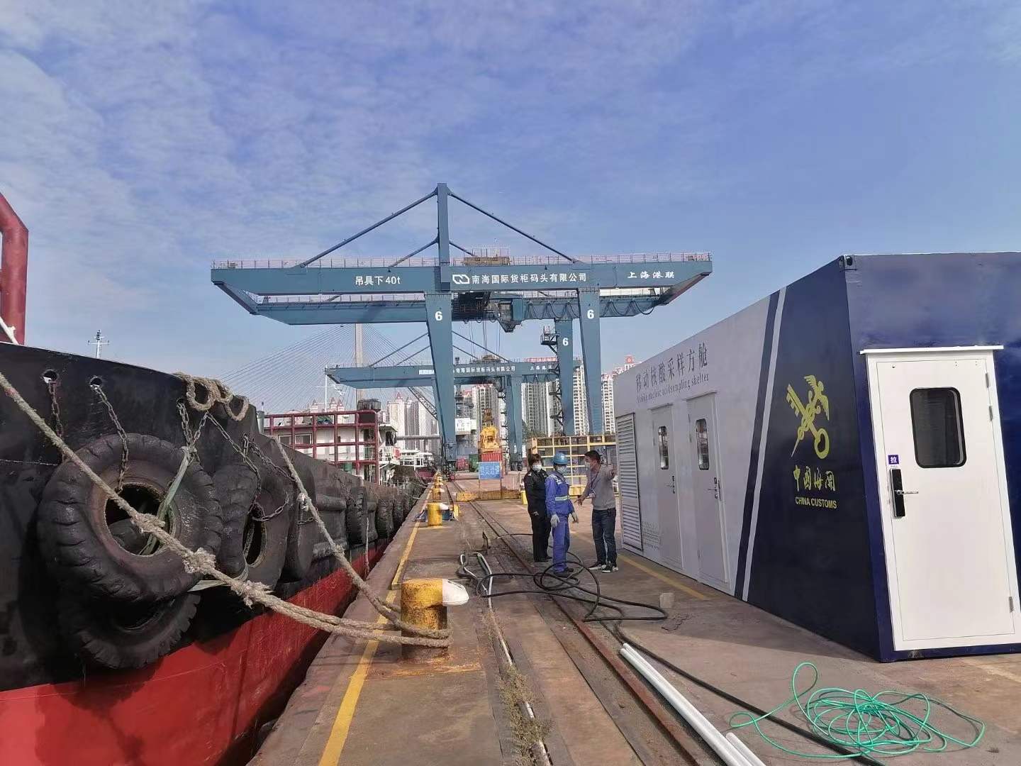 移动核酸采样方舱海关定制